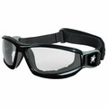 Mcr Safety Glasses, Swagger RP1 Elastic Strap, Clear UV-AF, 12PK RP110AF